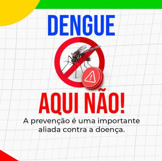Secretaria Municipal de Saúde alerta para risco de novos casos de dengue durante período de chuvas