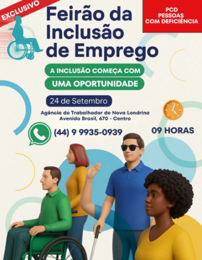 Feirão da Inclusão de Emprego