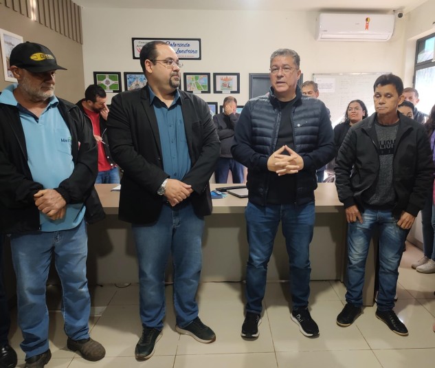 Nova Londrina recebe a visita do Deputado Estadual Dr. Leônidas