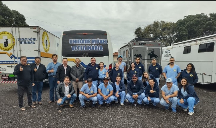 CastraPet Paraná promove controle populacional de cães e gatos em Nova Londrina