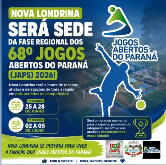68º JAPS: confira os resultados das disputas deste sábado (27) em Nova Londrina